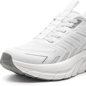 Women's Slip On Sneakers Size 11 White Walking Running Breathable Non Slip NEW